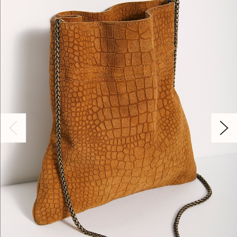 Nicolette Suede Crossbody